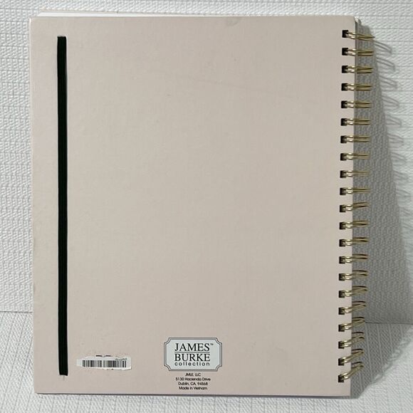 HOME is Where My PLANTS Are Hardcover Spiral Notebook Journal Pink Gold Lined - Picture 5 of 17